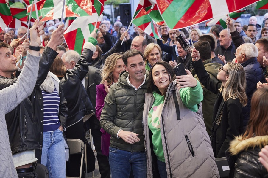 Imanol Pradales: “Harrotasunaren botoa eskatzera natorkizue, ongizatearen Euskadi hau esfortzu handiz eraiki dugun guztiona”